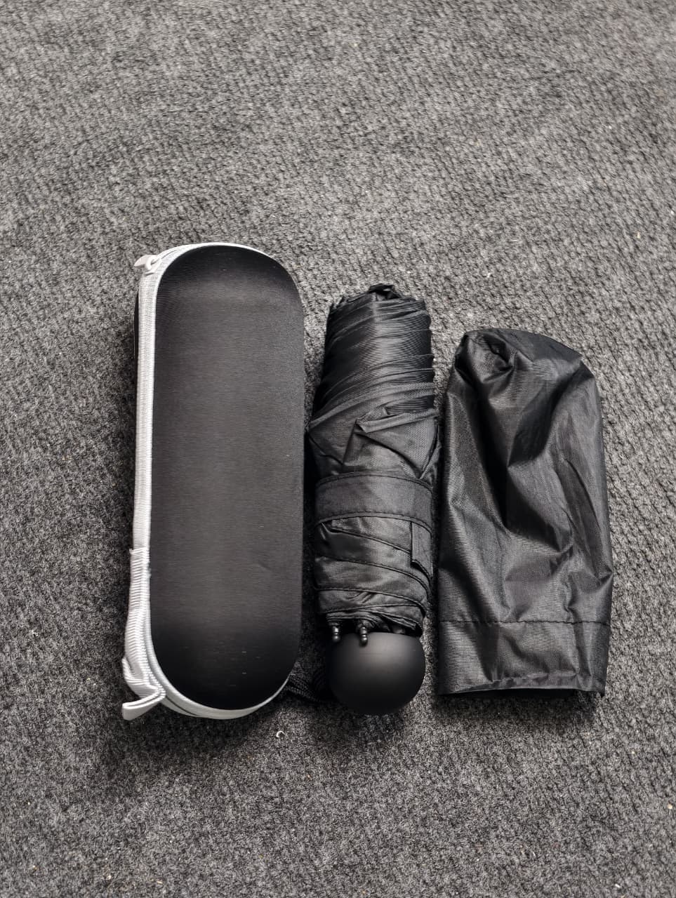 Portable 3-Fold Travel Umbrella | Windproof | Lightweight | UV & Rain Protection | Compact Pocket Size