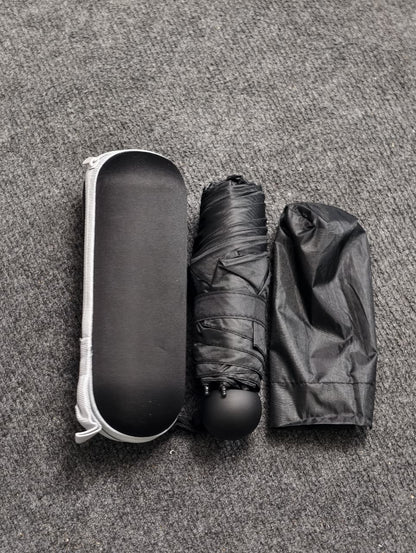 Portable 3-Fold Travel Umbrella | Windproof | Lightweight | UV & Rain Protection | Compact Pocket Size