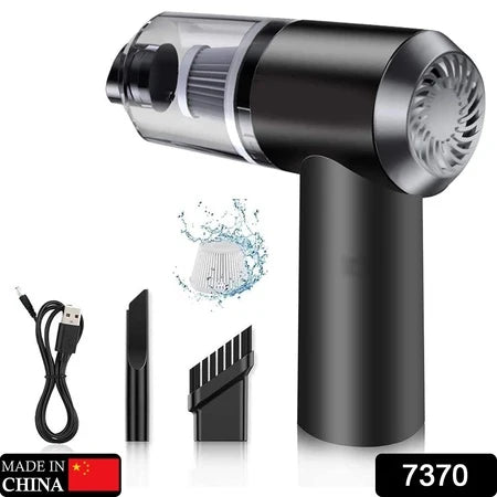 Portable Cordless Mini Vacuum Cleaner – 2-in-1 Rechargeable Handheld Dust Cleaner